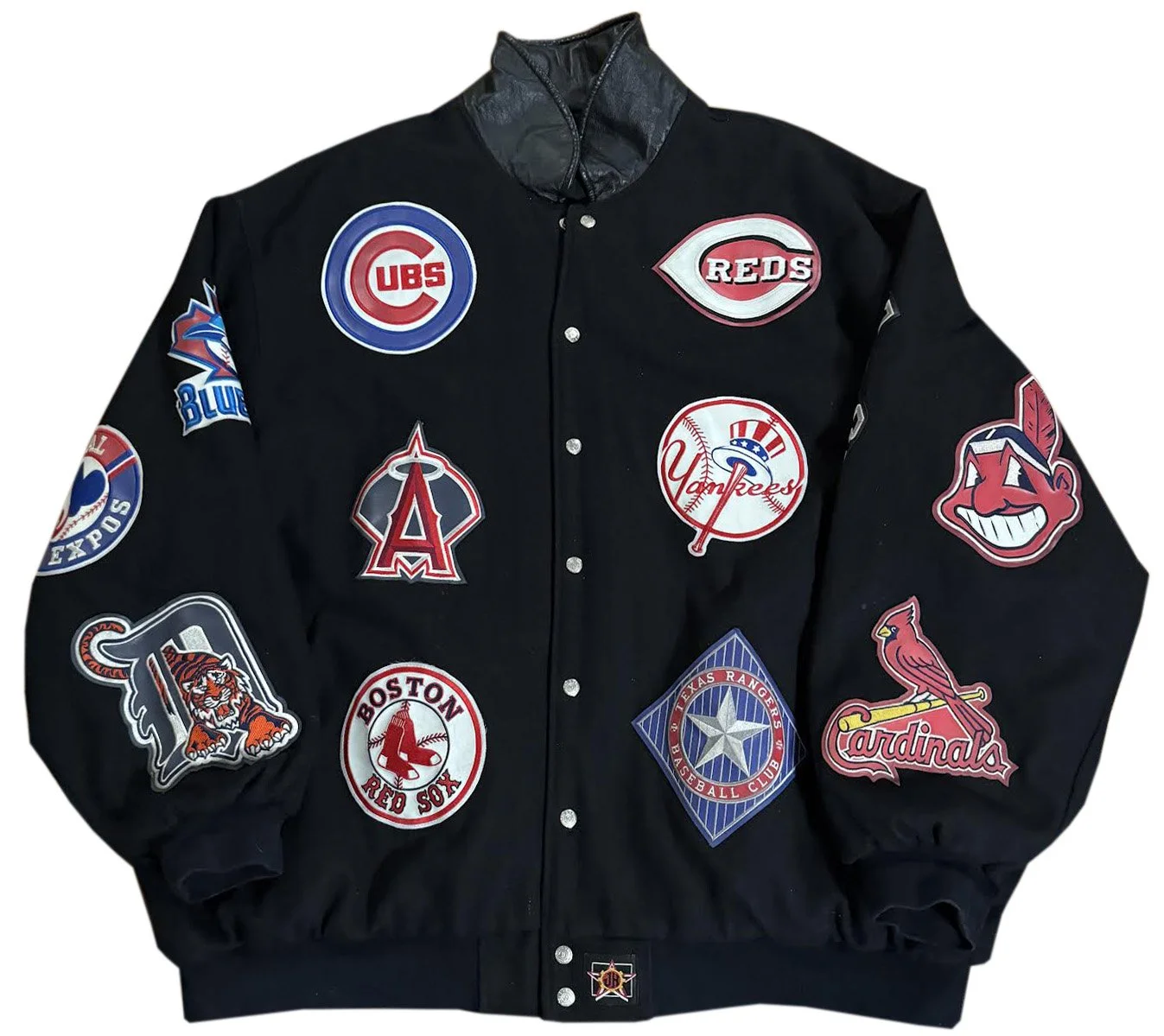 Vintage Jeff Hamilton MLB Jacket (Size 6XL) — RootsBK